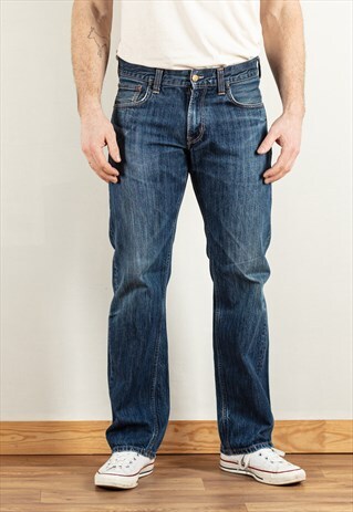 Vintage 90's Men Carhartt Jeans in Blue