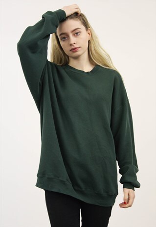 VINTAGE 1990S GREEN SWEATER