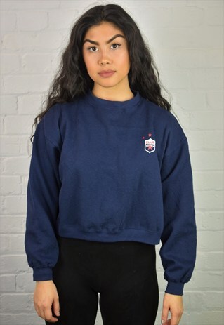 VINTAGE 90'S CROPPED SWEATSHIRT