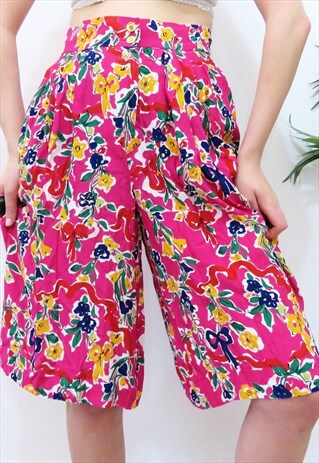 90s culottes multicoloured