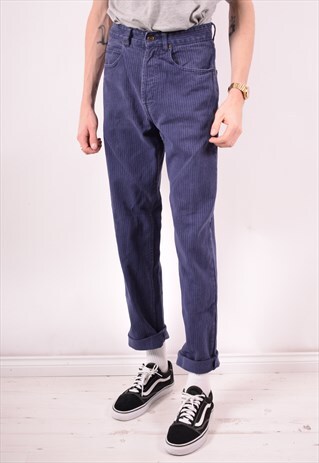 THOMAS BURBERRY MENS VINTAGE JEANS W30 L32 BLUE 90S