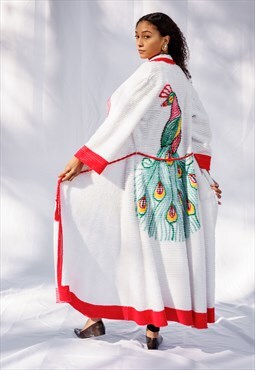 Peacock Robe