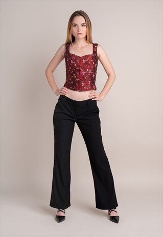 VIRGIN WOOL TROUSERS