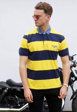 RALPH LAUREN POLO SPORT VINTAGE POLO NECK