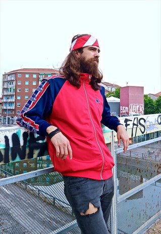 90S VINTAGE RARE KAPPA BIG LOGO BANDA JACKET