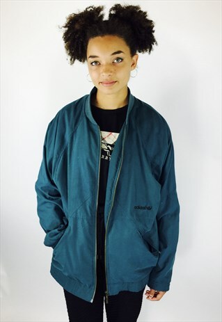 VINTAGE ADIDAS 80S EMBROIDERED JACKET