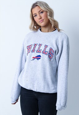 Vintage Buffalo Bills Sweater in Grey Large