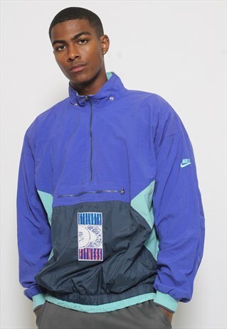 VINTAGE NIKE STRENGTH & FITNESS TRACK JACKET