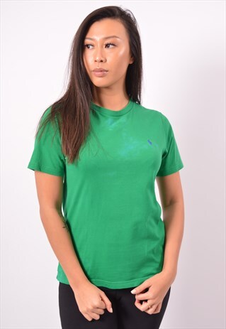 VINTAGE POLO RALPH LAUREN T-SHIRT TOP GREEN