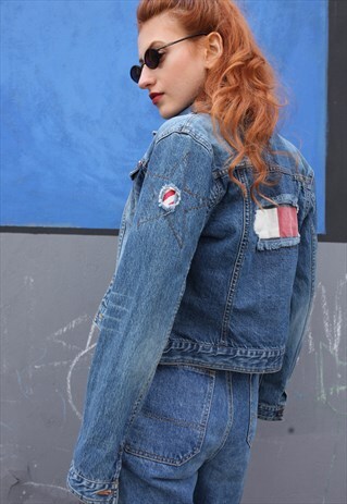 VINTAGE TOMMY HILFIGER DENIM JACKET
