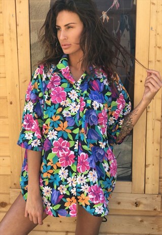 OVERSIZED RETRO 90S 80S VINTAGE UNISEX FESTIVAL SHIRT