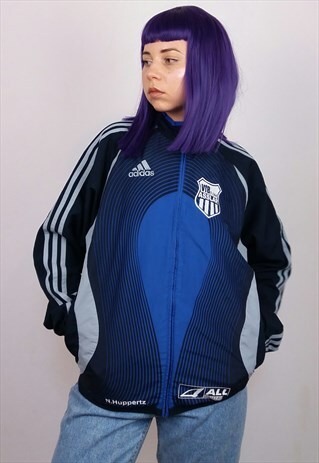VINTAGE 90'S ADIDAS ZIP-UP TRACK JACKET / WINDBREAKER