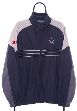 Vintage Reebok NFL Dallas Cowboys Navy Tracksuit Jacket