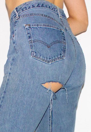 VINTAGE 90'S 501 STONEWASH DISTRESSED LEVI'S