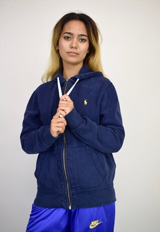 VINTAGE 90'S POLO RALPH LAUREN ZIP HOODIE