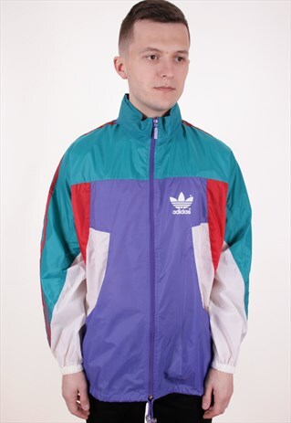 90S VINTAGE ADIDAS SHELL RAINPROOF JACKET(NEW WITH TAGS)