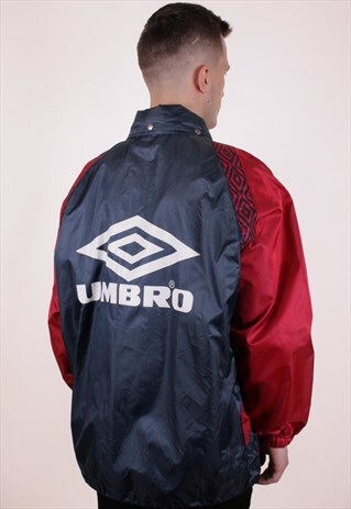 90S VINTAGE UMBRO SHELL RAINPROOF JACKET AA8774