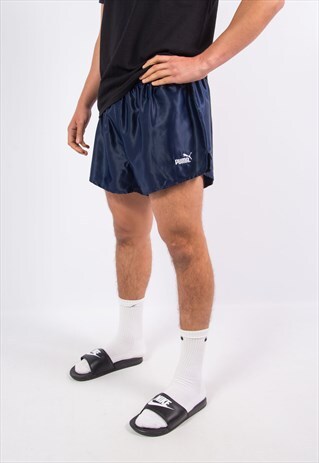 VINTAGE 90'S PUMA SHINY SPORTS SHORTS