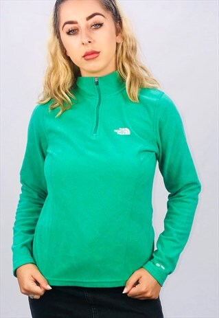 VINTAGE THE NORTH FACE 1/4 ZIP UP FLEECE