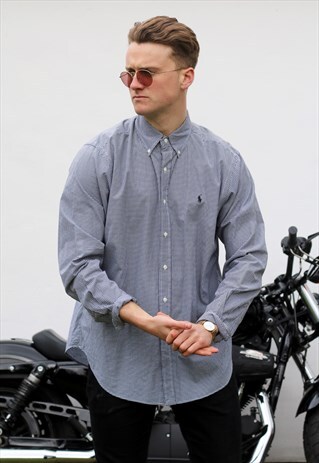 RALPH LAUREN USA SHEPHERDS CHECK SHIRT