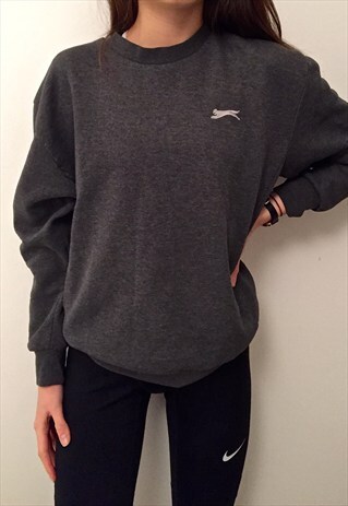 GREY SLAZENGER JUMPER