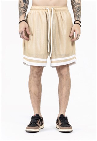 TRENDY MESH SPORTS CASUAL SHORTS