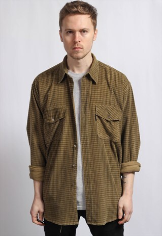 VINTAGE OVERSIZED CORDUROY SHIRT