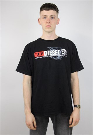 VINTAGE DIESEL PRINT T-SHIRT