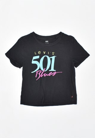 VINTAGE 90'S LEVI'S T-SHIRT TOP BLACK