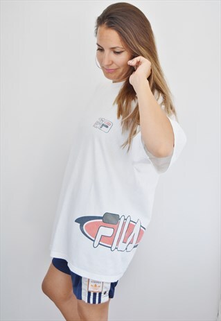 90S FILA VINTAGE FESTIVAL T-SHIRT MADE IN USA