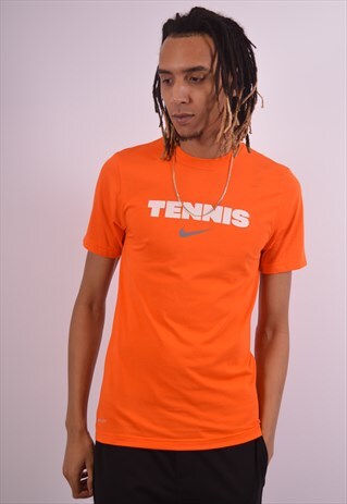 VINTAGE NIKE T-SHIRT TOP ORANGE