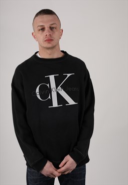 90s Calvin Klein Jeans spell out sweatshirt 