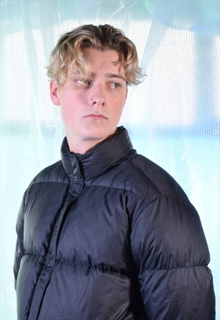 VINTAGE NIKE BLACK PUFFA JACKET