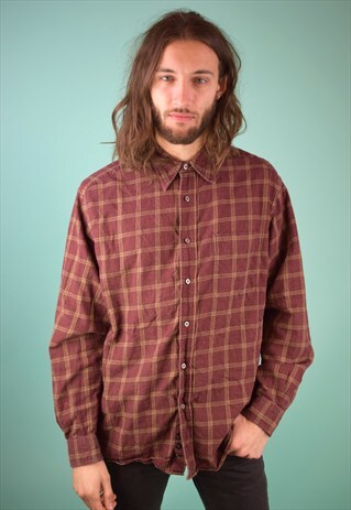 VINTAGE 90'S CHECKED SHIRT