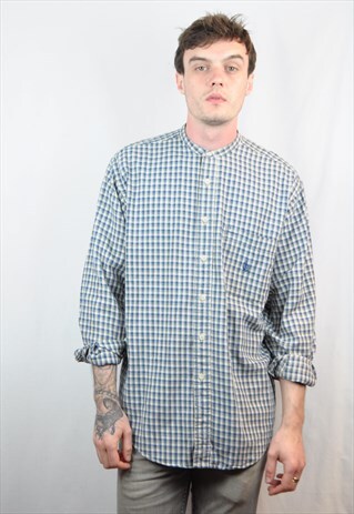 BLUE CHECK SHIRT