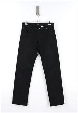Lee Regular Fit High Waist Jeans in Black - W34 - L34