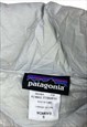 WHITE FULL ZIP UP WOMEN'S LONG PATAGONIA PUFFER JACKET