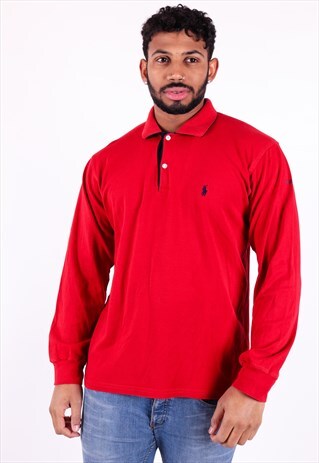 RALPH LAUREN LONG POLO SHIRT T679