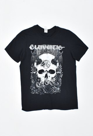 VINTAGE 90'S T-SHIRT TOP BLACK
