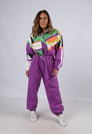 VINTAGE KLEPPER FULL SKI SUIT SNOW SPORTS UK 16 XL (JDI)