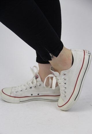 VINTAGE CONVERSE WHITE TRAINERS