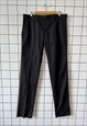 VINTAGE DOLCE GABBANA PANTS SUIT TROUSERS D&G BLACK