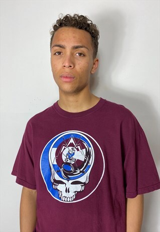 GRATEFUL DEAD STEAL YOUR SKATES T-SHIRT (L)