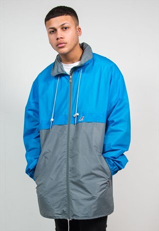 K-WAY WATERPROOF CAGOULE RAIN JACKET