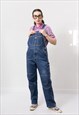 VINTAGE DENIM OVERALLS IN BLUE DUNGAREES JUMPSUIT