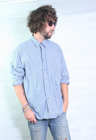 VINTAGE FLANNEL OVERSIZED FESTIVAL SHIRT