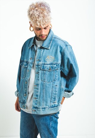 VINTAGE 80S WRANGLER BASIC DENIM JACKET / S6760