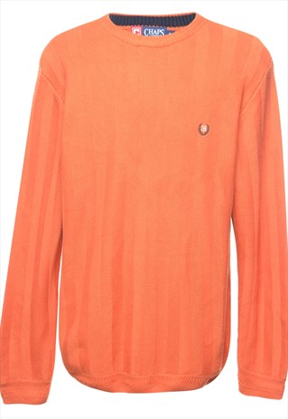 VINTAGE CHAPS ORANGE JUMPER - M