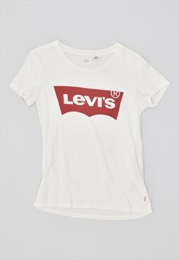 Vintage 00's Y2K Levis T-Shirt Top White