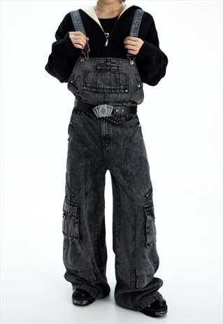 Men's Design vintage suspenders jeans SS2023 Vol.1